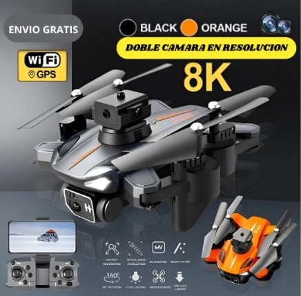 DRONE PROFECIONAL MAS COMPLETO CON GPS Y DOBLE CAMARA