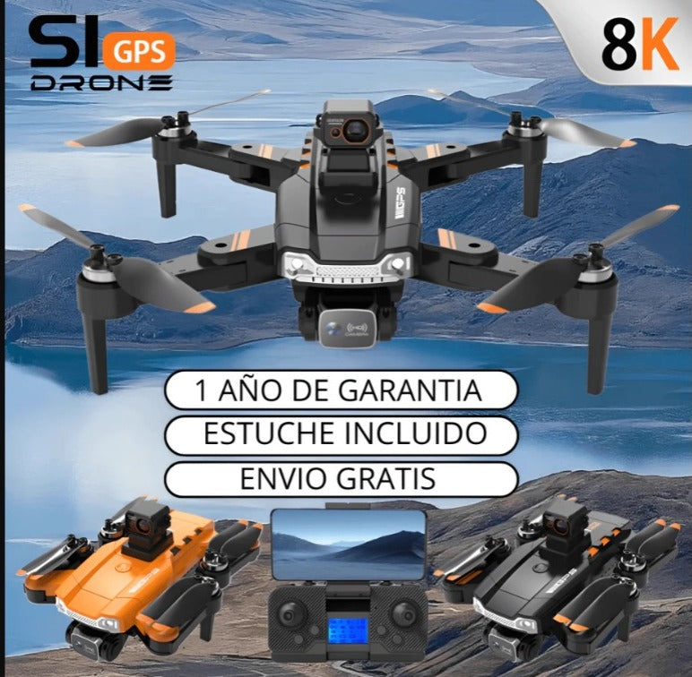 DRONE PROFECIONAL MAS COMPLETO CON GPS Y DOBLE CAMARA